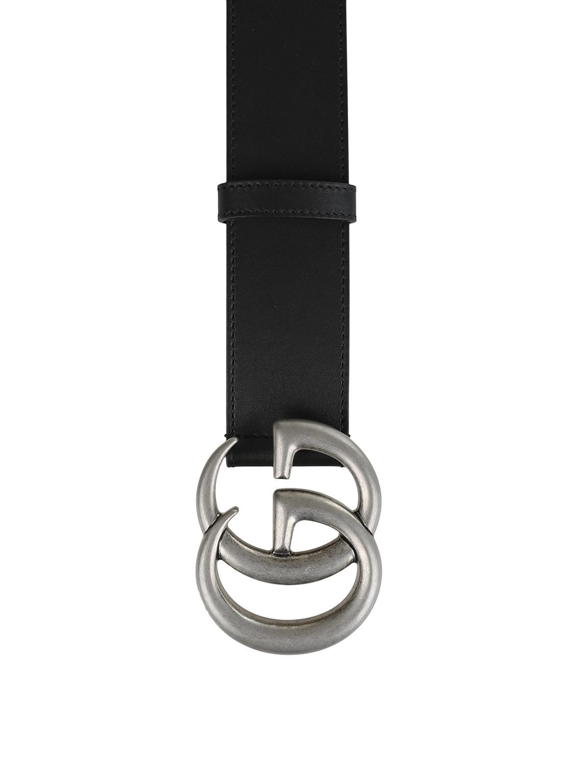 shop GUCCI Sales Cintura: Gucci Cintura in pelle liscia con fibbia GG.
Composizione: 100% pelle nera.
Finiture color palladio.
Larghezza 4 cm.
Made in Italy.. 397660 AP00N-1000 number 5997892